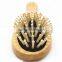 wholesale healthy massage cushion wooden wood teeth hair brush