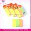 custom sticky memo pad, 4colors fridge sticky notes, sticky note pad