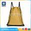 yellow beautiful useful drawstring bags