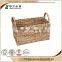 HOT SALE Decorative china factory hot sale furniture of wicker basket no handles