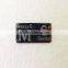 Stainless steel etched nameplates(factory)
