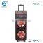 Double 12 inch professional outdoor portable speaker with bluetooth
