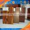 17w aluminum tube and square tube with touch sense aluminum wood finish profile , aluminum profile wood grain