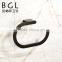 17932 Modern Excellent Black Bathroom Accessories Set Durable Towel Ring