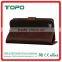 Durable PU Leather Wallet Flip Covers Mobile Leather Phone Accessories Case with card holder For iphone 4 5 5s 6 6s plus