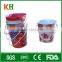 Recycled Material Small Round Shaped Pigment Tin Bucket