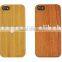 MOBILE PHONE CASE CUSTOMIZED in natural solid wood finish