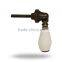 Ceramic & metal off white Pull Knobs (antique)