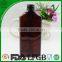 custom made 300ml PET hair oil plastic bottle with Pp screw cap