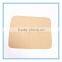 Round edge microfiber glasses towel