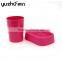 Hot selling promotional plastic bathroom set