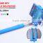 All-in-one Plug And Play Selfie Stick With Adjustable Mount Holder For Smartphones