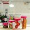 vacuum plastic salad container with lid