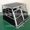 hot sell alu double-door dog cage for 7years