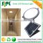 Solar powered indoor motion sensor light flat Led home light with rechargeable battery