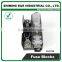 FS-012B 35mm Din Rail Mounted 600V 10A 2 Pole Midget Fuse Base