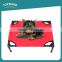 Hot sale red removable metal frame washable waterproof dog bed