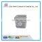 Clear Square Replacement Hand Decorated Glass Candle Holder