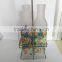 beautiful customized glass bottle /two bottles set with frame