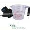 plastic measuring container cup and container