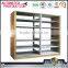 Factory direct price Knock Down School Double Face Library Bookshelf Metal