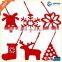 2016 wholesale chineses felt christmas ornament for christmas tree