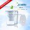 Mini alkaline water filter pitcher with counter