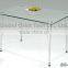 Modern Design Stainless Steel Glass Dining Table
