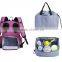 Deluxe fashion multi-functional diaper bag for stroller