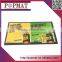 Promotional rubber non woven fabric bar mat