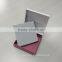 Hot selling pink Cardboard Velvet Jewelry Packaging Box
