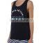 100% Cotton Custom Printed Female Tank Top