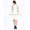 2017 New  eyelet with golding line accessory fashion sexy ladies dress
