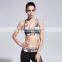 New Wholesale Women Printing Padded Sports Yoga Bra
