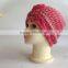 computer machine and hand made red lovely girl's fashion cute children knitted hats factory