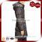 Fashion Belted Faux Fur Trim Long Parka Coat For Women