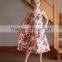 Floral Printed Baby Girl Clothes New For Children Long Frocks Designs