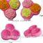 Three Carnations shaped silicone chocolate mould,soap mold,diy cake mould