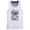 Women's double layer fitness tank top