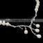 Gets.com 2015 sterling silver long white pearl necklace