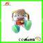 2016 New style cute brown hair cartoon toys plush american girl doll with big foot