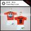 Sports mini football jersey trikot for car hanging decoration and beer bottle