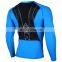 Custom sportswear men long sleeve compression running shirt