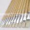 Long Wooden Handle Artist Bristle Paint Brushes