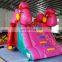 Small dinosaur theme inflatable slide for kids