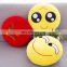 Emoji pillows cushion embroidered face wholesale promotional plush soft stuffed toy
