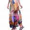 Indian Beautiful Ethnic Patchwork Long skirt Rapron Beach Silk Sarong long skirt ladies hippie designer rapron skirt