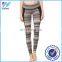 Hot New Fashion Women sublimation printed sports skin tight leggings sports gym plus size leggings