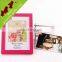Colorful love plastic photo frame designs