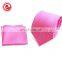 Manufacturer supply cheap custom pink neckties